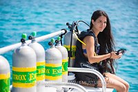 Preparing to Dive. Cayman Islands