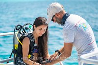 Preparing to Dive. Cayman Islands