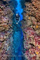 Carly In Canyon. Cayman Islands