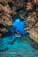 Exploring Caverns, Cayman Islands