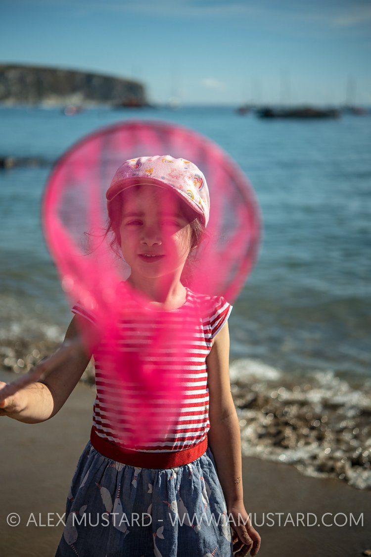 Girl On Beach, UK