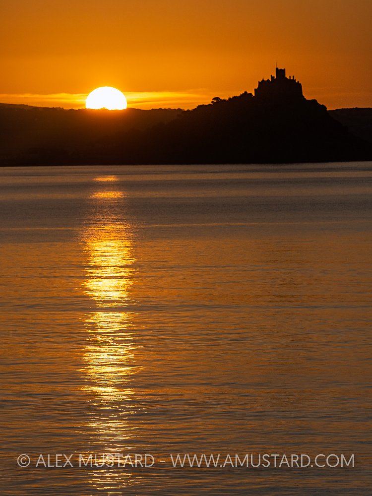 St Michael's Mount Sunrise. UK
