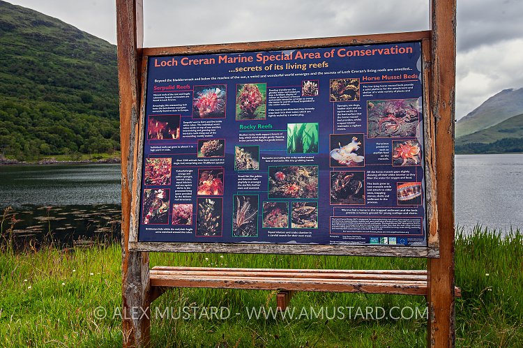 Scottish SAC Sign, UK