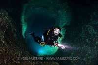 Exploring Nereo's Cave, Italy