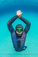 Freediver Portrait, Italy