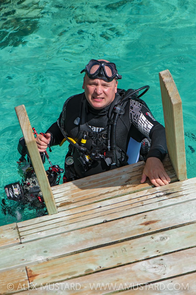Alex Mustard in the Maldives