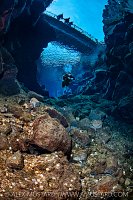 Beneath The Bridge Between Continents, Iceland