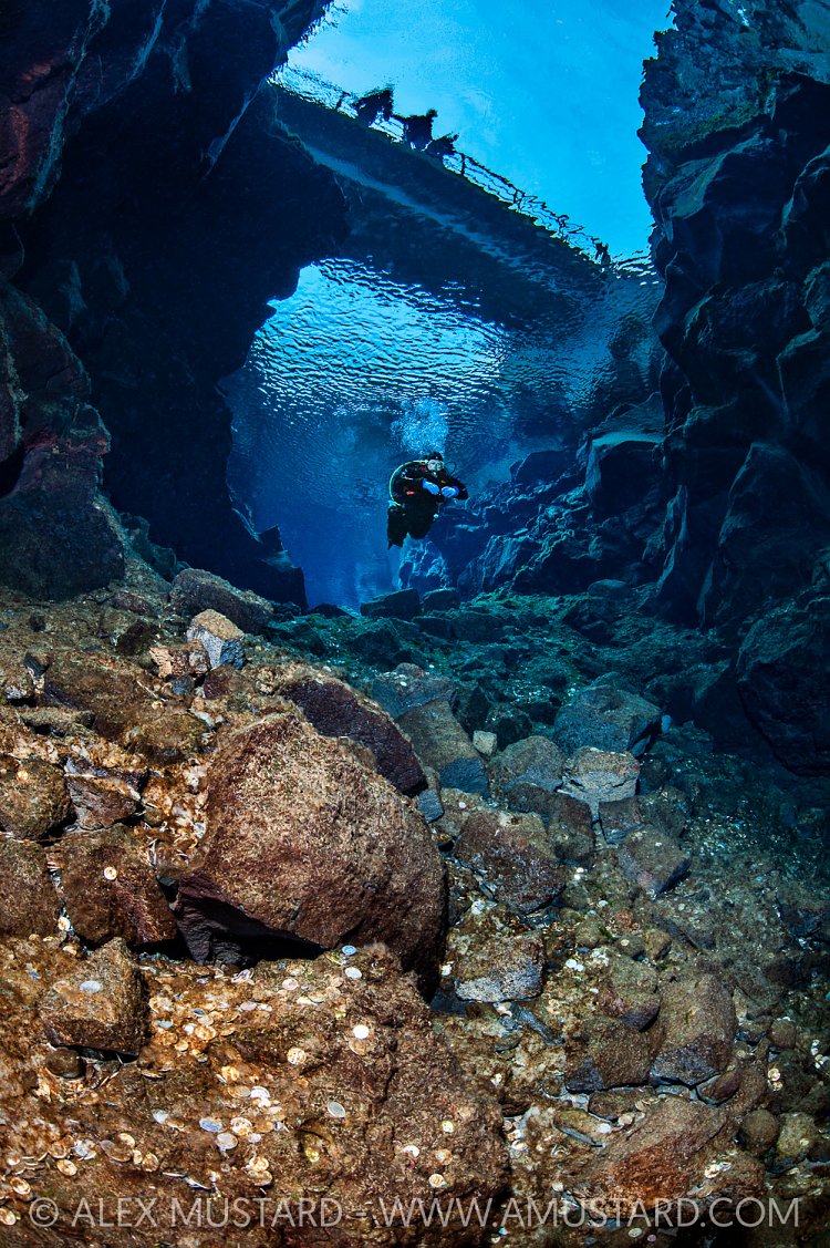 Beneath The Bridge Between Continents, Iceland