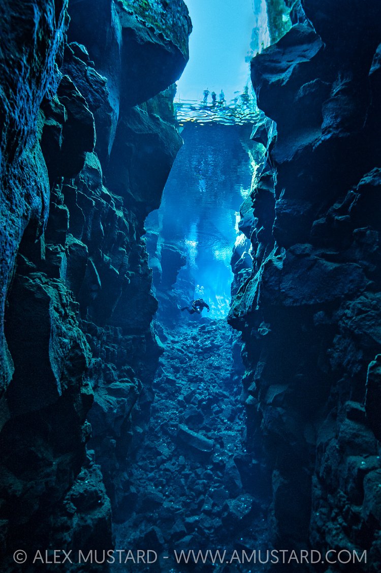 Beneath The Bridge Between Continents, Iceland