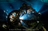 Backlit Motorbike, Egypt