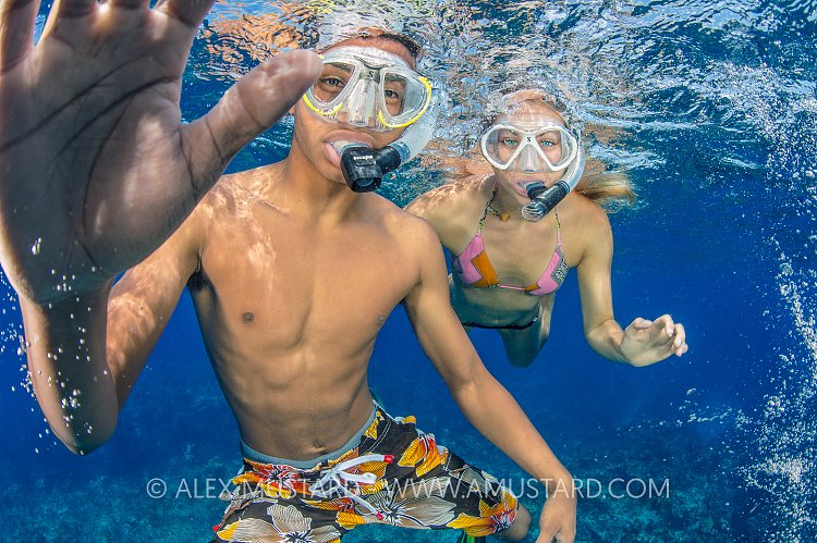 Snokeling Fun. Cayman Islands