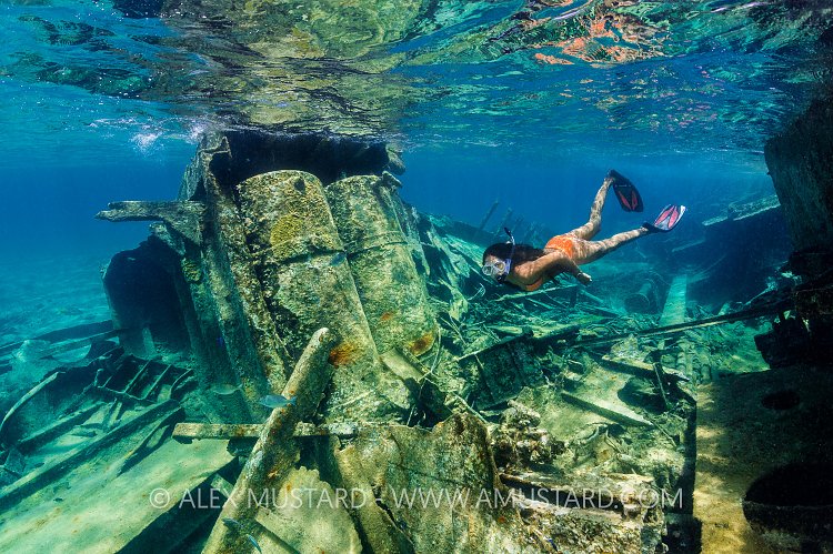 Wreck Of The Gamma. Cayman Islands.