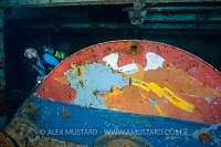Kittiwake Engine Room. Cayman Islands