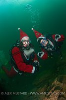 Christmas Underwater. UK