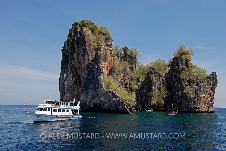Dive Boat. Thailand