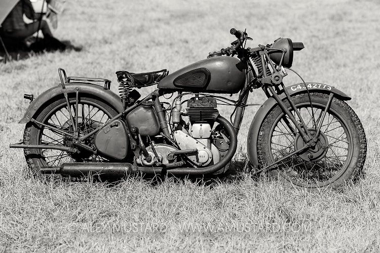 BSA M20 Motorbike.