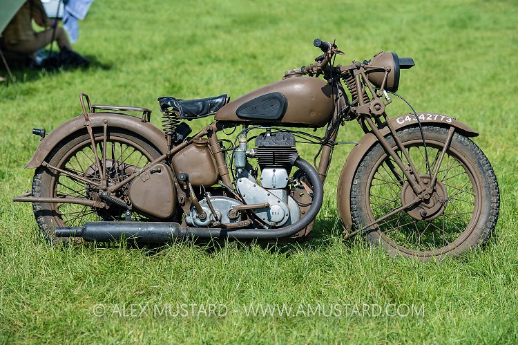 BSA M20 Motorbike.