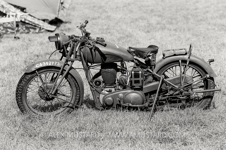 BSA M20 Motorbike.