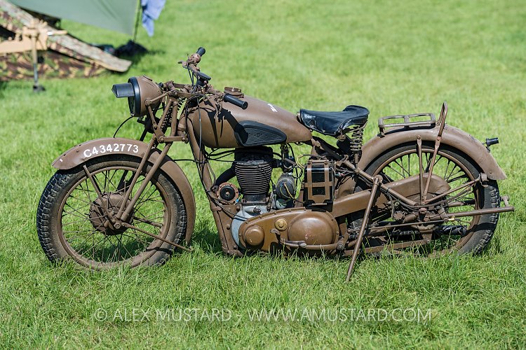 BSA M20 Motorbike.