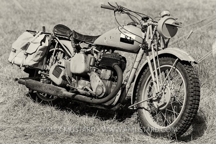 BSA M20 Motorbike.