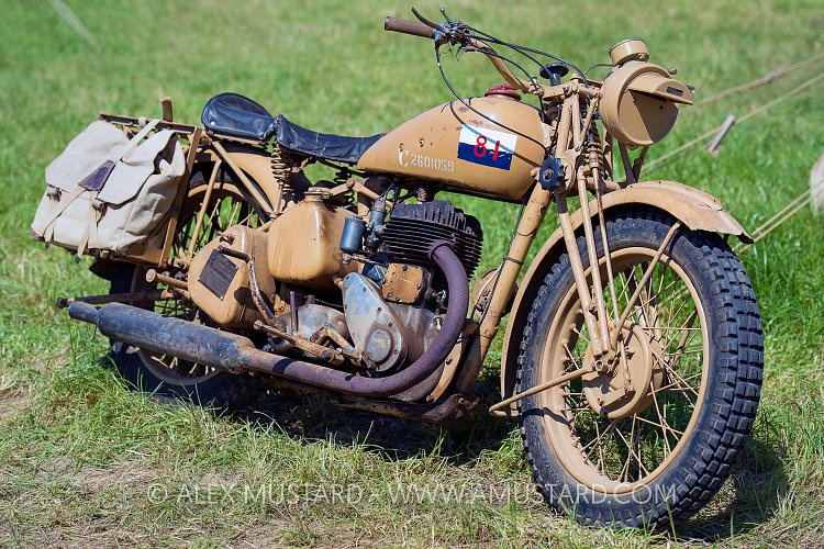 BSA M20 Motorbike.