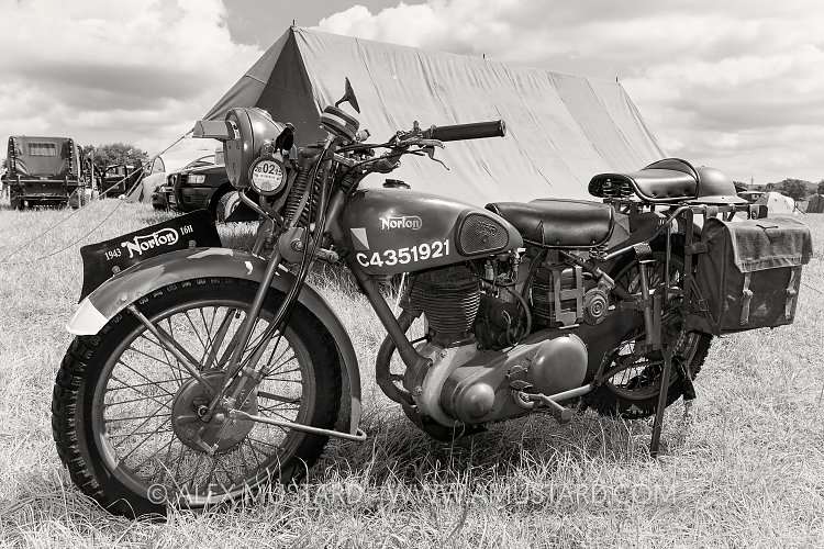 Norton 16H Motorbike.