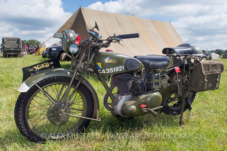 Norton 16H Motorbike.