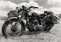 BSA M20 Motorbike.