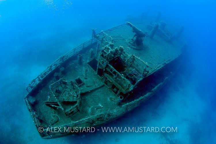 KT-12 Wreck, Sardinia, Italy.
