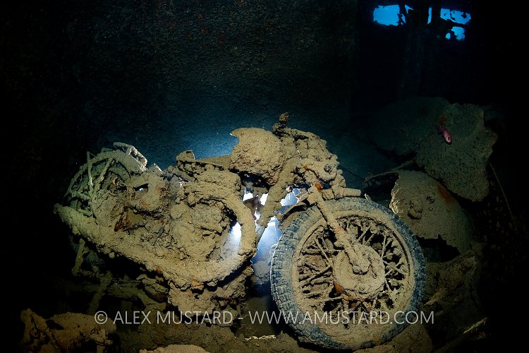 BSA Motorbike. Egypt