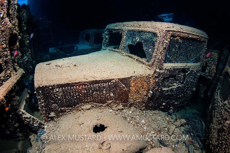 Ford WOTs Inside Thistlegorm. Egypt