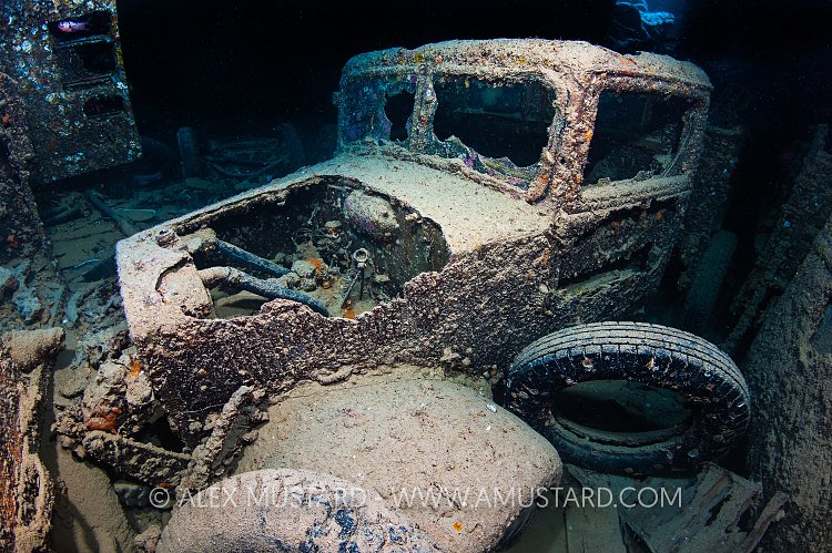Ford WOT Inside Thistlegorm. Egypt