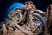 Motorbike On Thistlegorm. Egypt