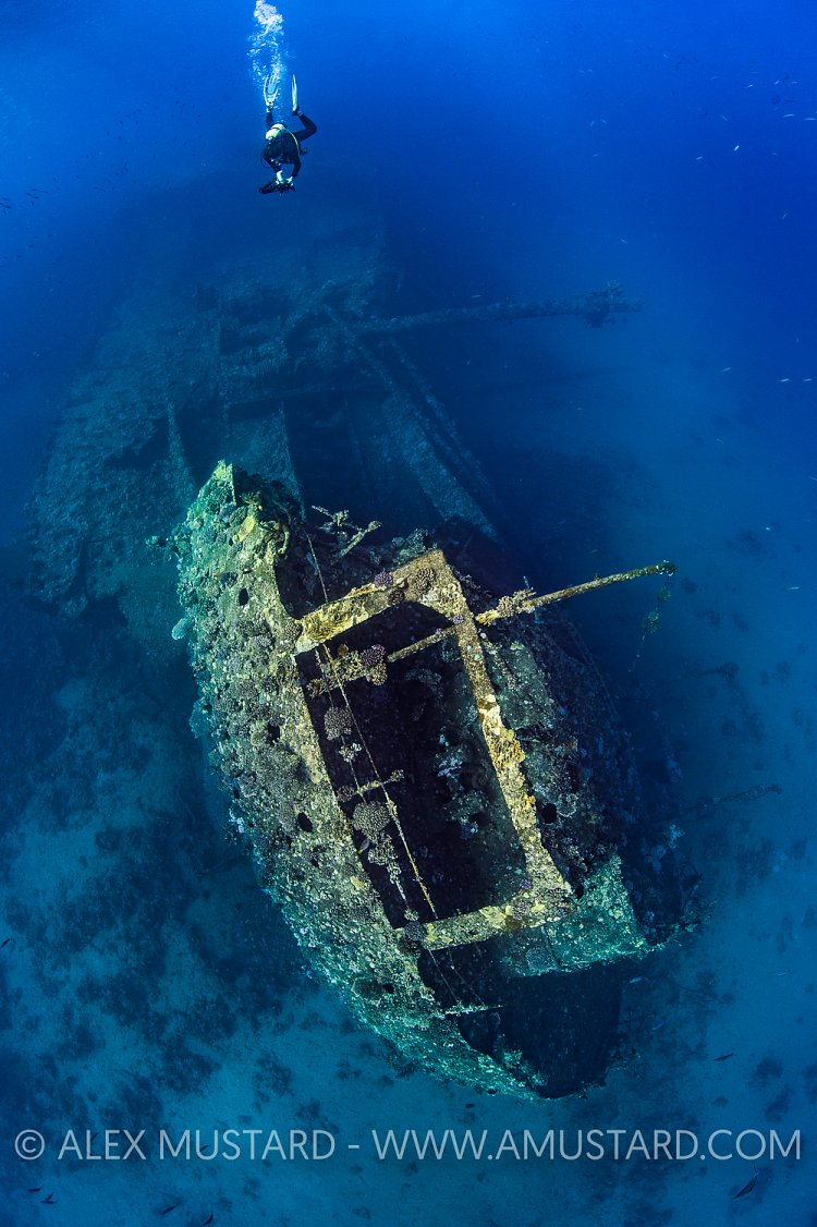 Wreck DIver. Egypt