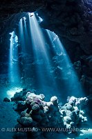 Coral cavern. Egypt