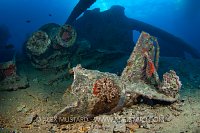Paravane on Thistlegorm. Red Sea